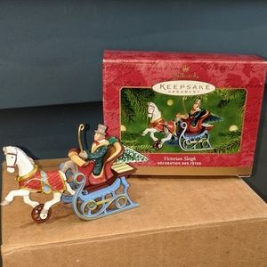 Hallmark Christmas Ornament - Victorian Sleigh